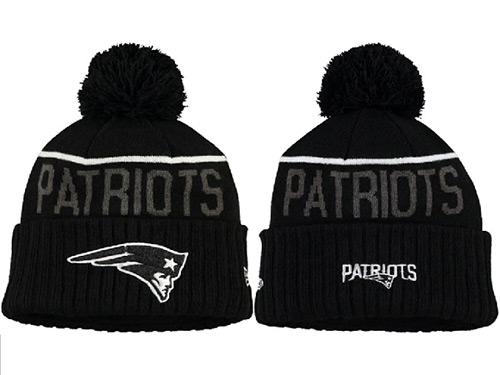 NFL New England Patriots Logo Stitched Knit Beanies 005